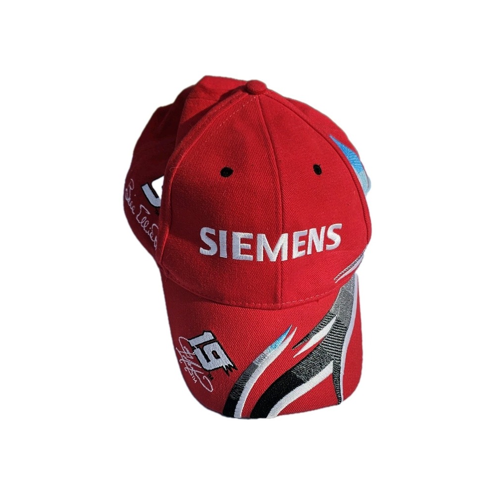NASCAR Bill Elliott SIEMENS Everham Motorsports 2003 HAT #9 Racing Red Cap #19